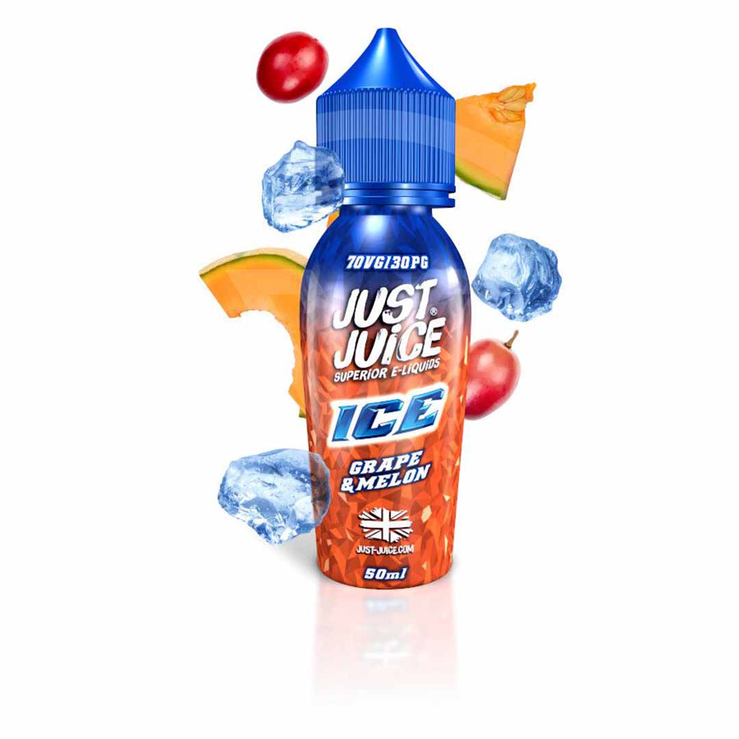 JUST JUICE GRAPE & MELON ICE 60ML 3MG