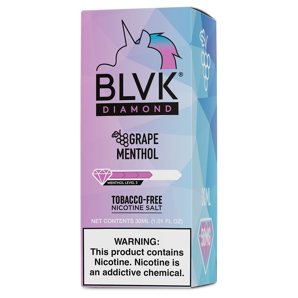 BLVK SALT DIAMOND GRAPE MENTHOL 30ML 50MG