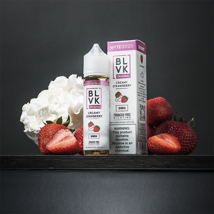 BLVK ORIGINAL CREAMY STRAWBERRY 60ML 3MG