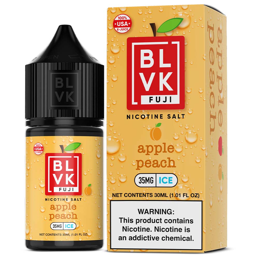 BLVK SALT FUJI APPLE PEACH ICE 30ML 35MG