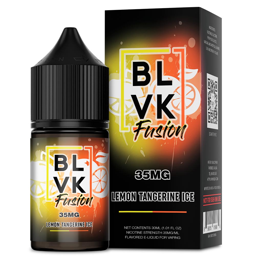 BLVK SALT FUSION LEMON TANGERINE ICE 30ML 50MG