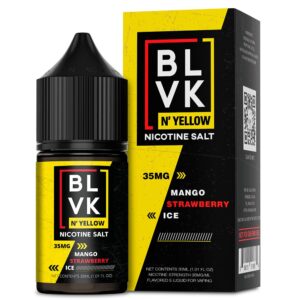 BLVK SALT N'YELLOW MANGO STRAWBERRY ICE 30ML 50MG