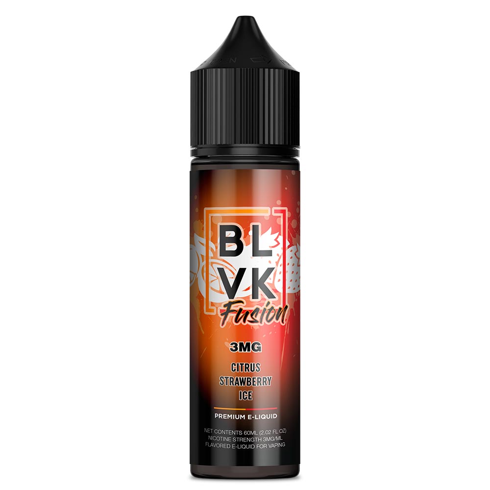 BLVK FUSION CITRUS STRAWBERRY ICE 60ML 3MG