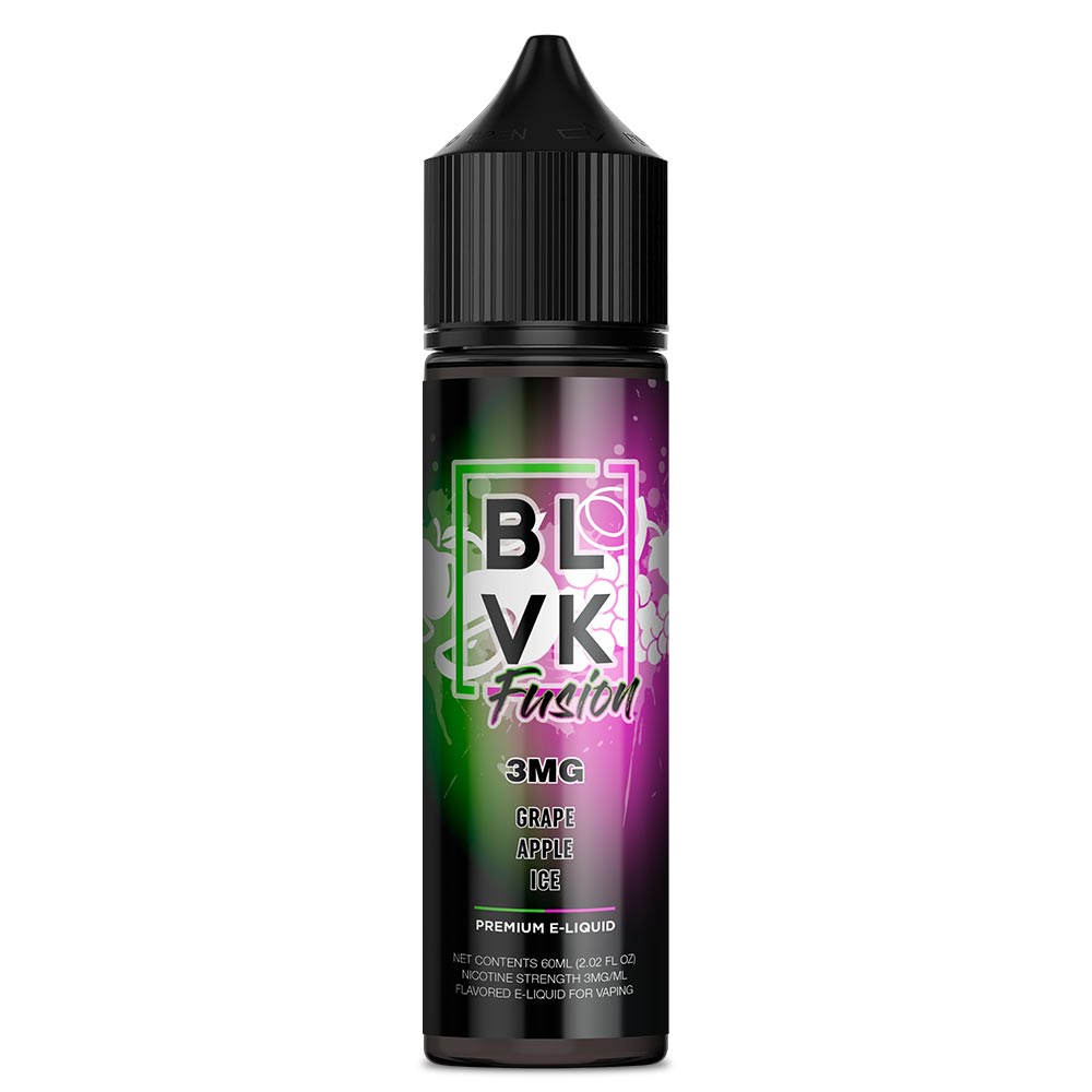 BLVK FUSION GRAPE APPLE ICE 60ML 3MG
