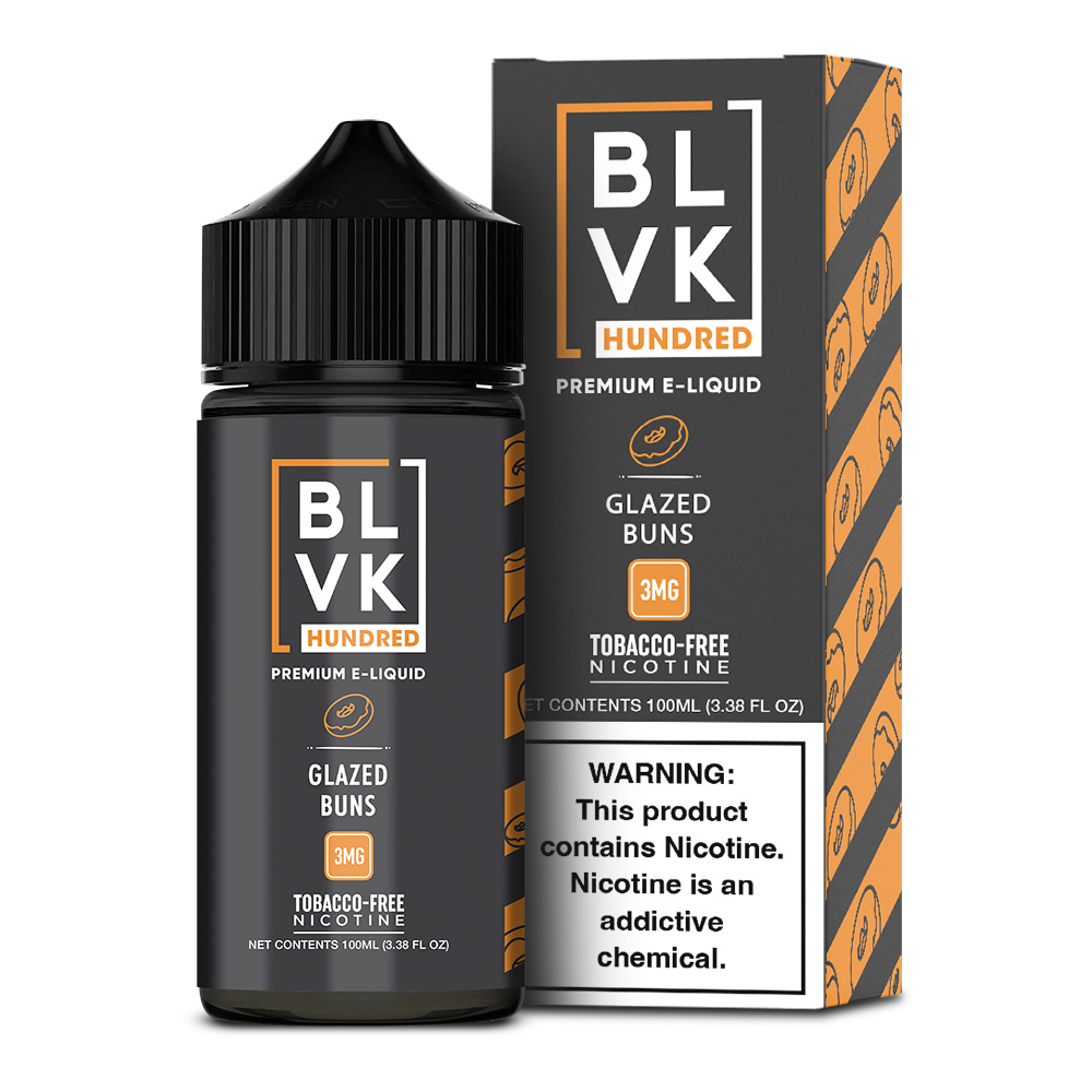 BLVK HUNDRED GLAZED BUNS 100ML 3MG