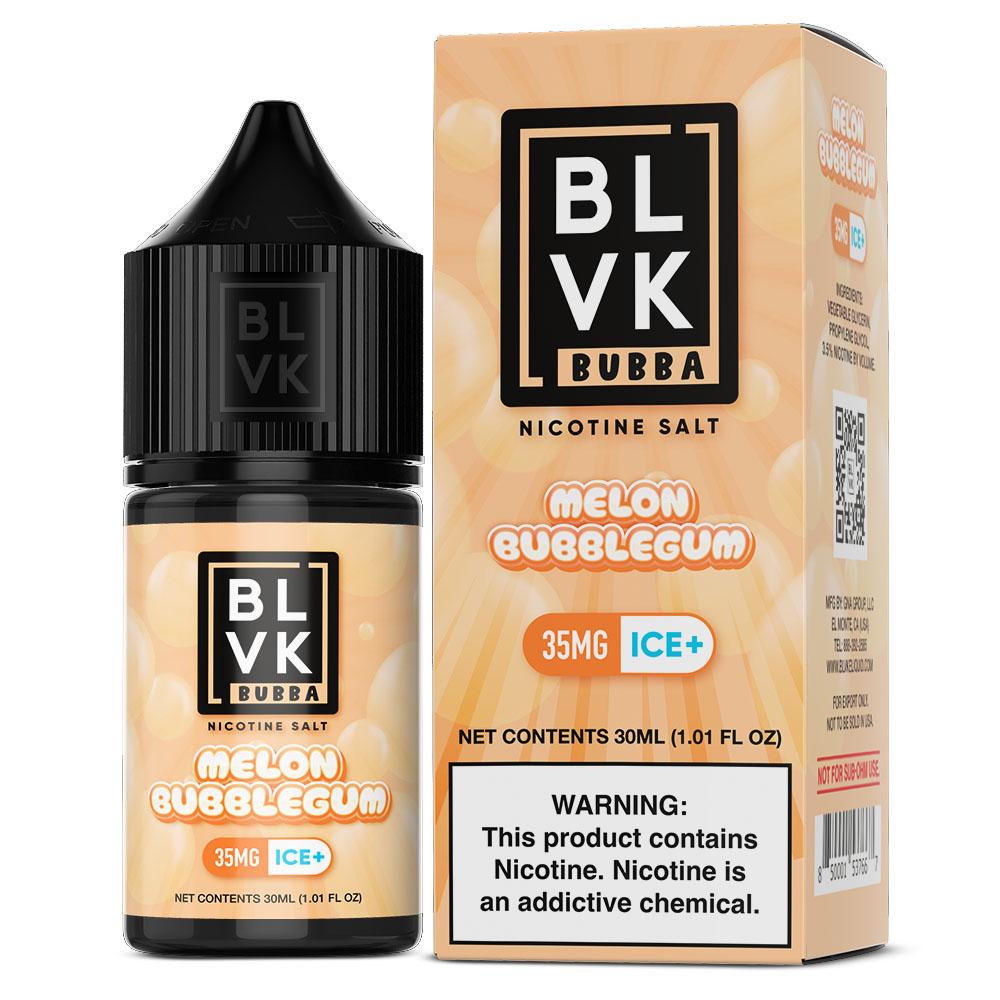 BLVK SALT BUBBA MELON BUBBLEGUM ICE 30ML 35MG