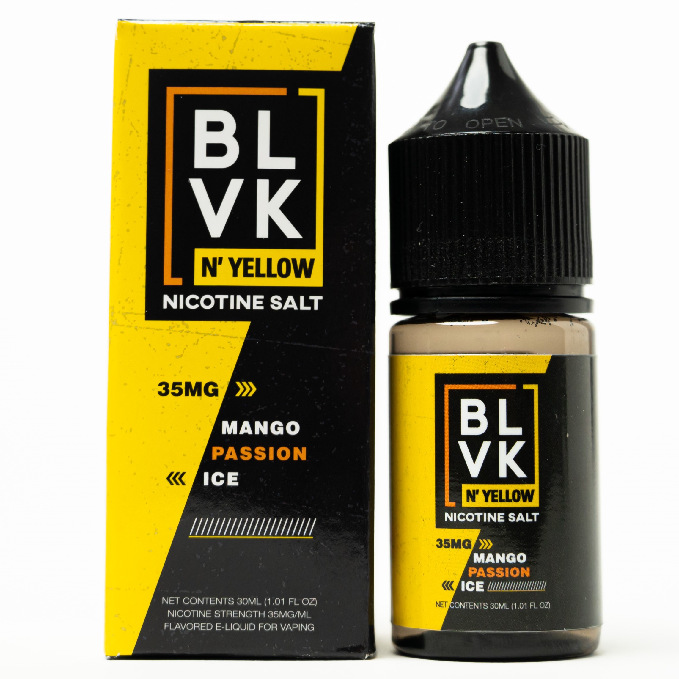 BLVK SALT N'YELLOW MANGO PASSION ICE 30ML 35MG