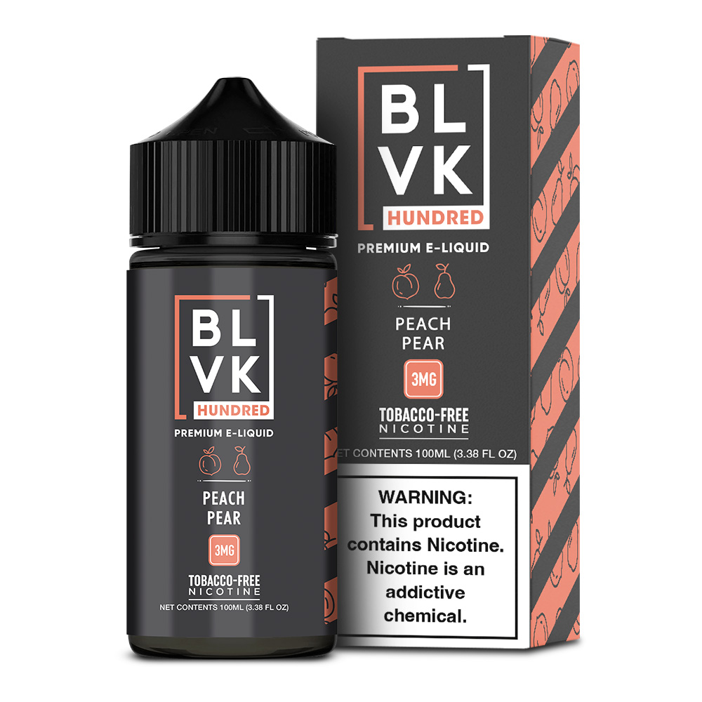 BLVK HUNDRED PEACH PEAR 100ML 6MG