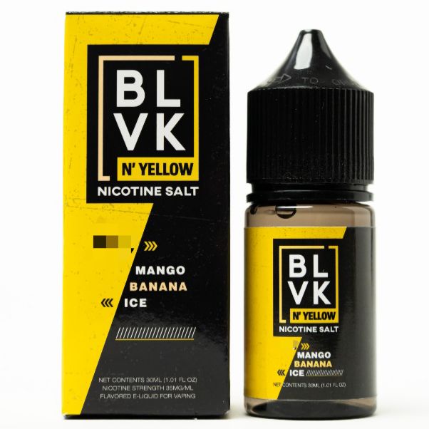 BLVK SALT N'YELLOW MANGO BANANA ICE 30ML 50MG