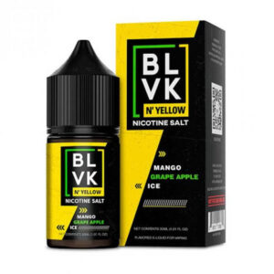 BLVK SALT N'YELLOW MANGO GRAPE APPLE ICE 30ML 50MG