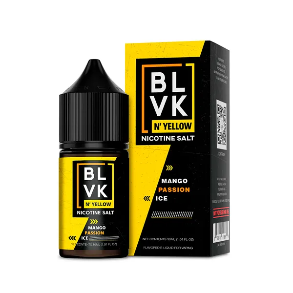 BLVK SALT N'YELLOW MANGO PASSION ICE 30ML 50MG