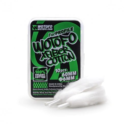 ALGODÃO WOTOFO XFIBER 10PCS 6MM
