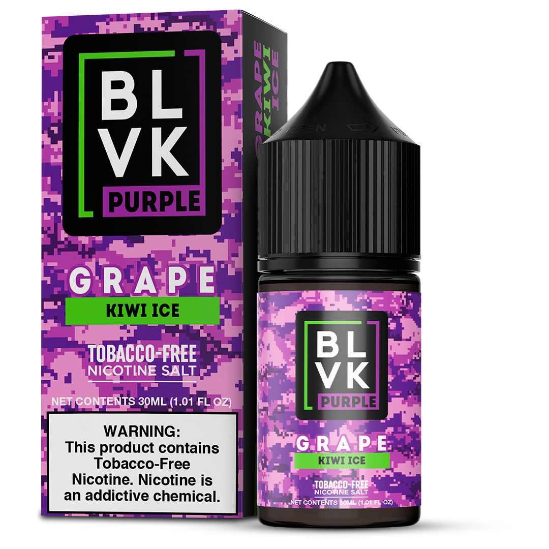 BLVK SALT PURPLE GRAPE KIWI ICE 30ML 35MG