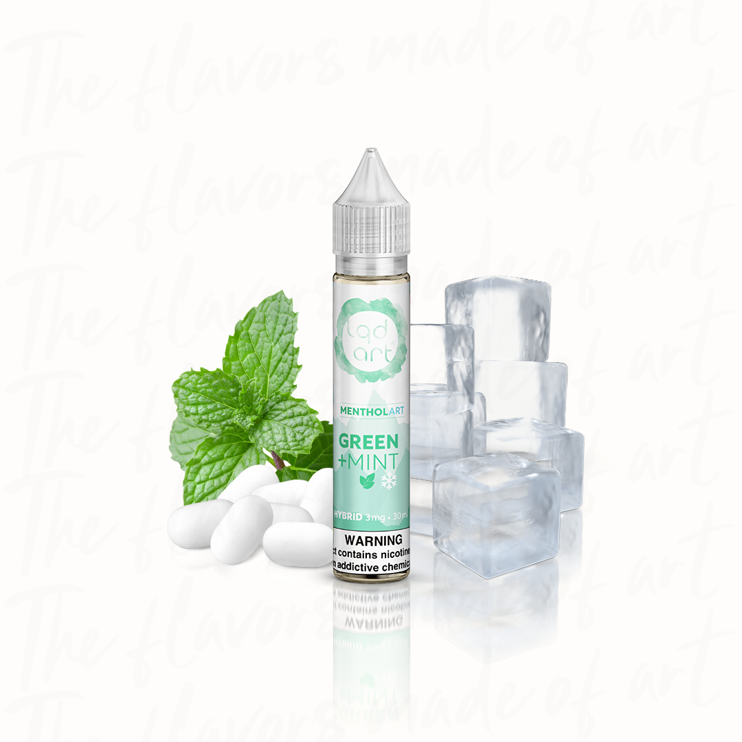 LQD ART GREEN MINT 30ML 3MG