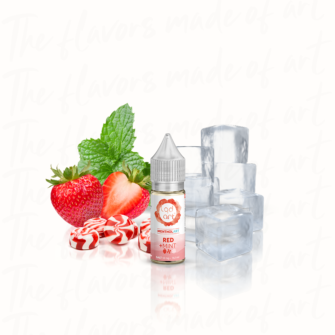LQD ART SALT RED MINT 16,5ML 50MG