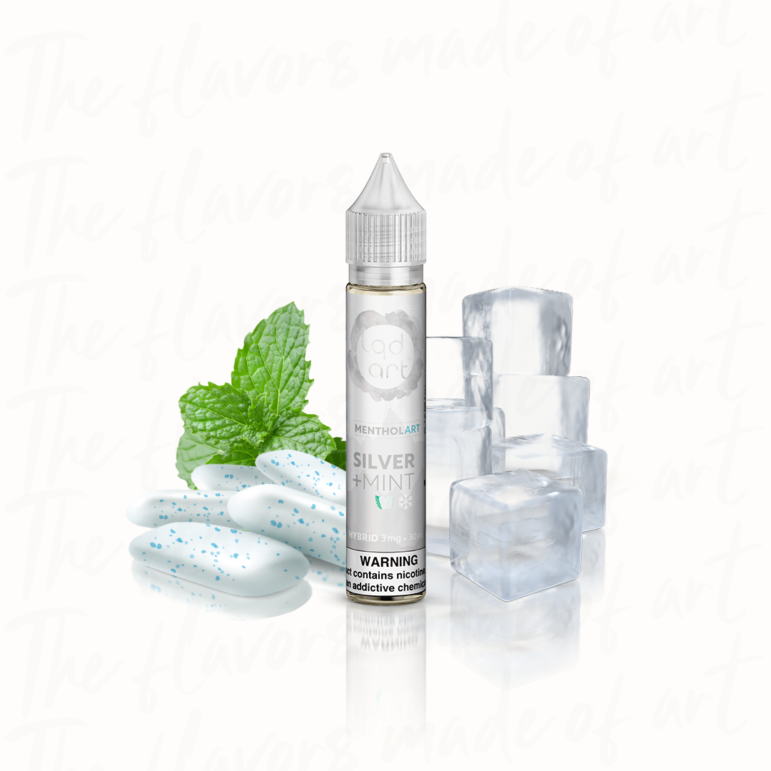 LQD ART SILVER MINT 30ML 0MG