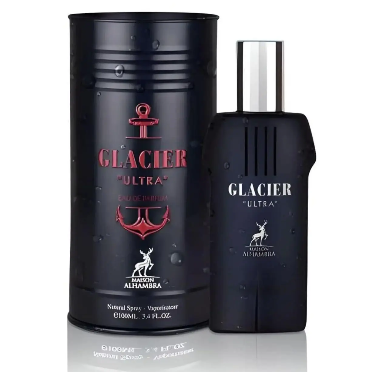 GLACIER "ULTRA" MAISON ALHAMBRA EAU DE PERFUM MASCULINO 100ML