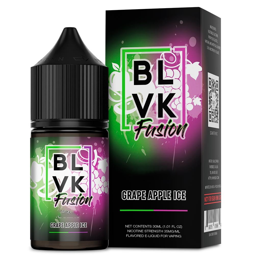 BLVK SALT FUSION GRAPE APPLE ICE 30ML 50MG