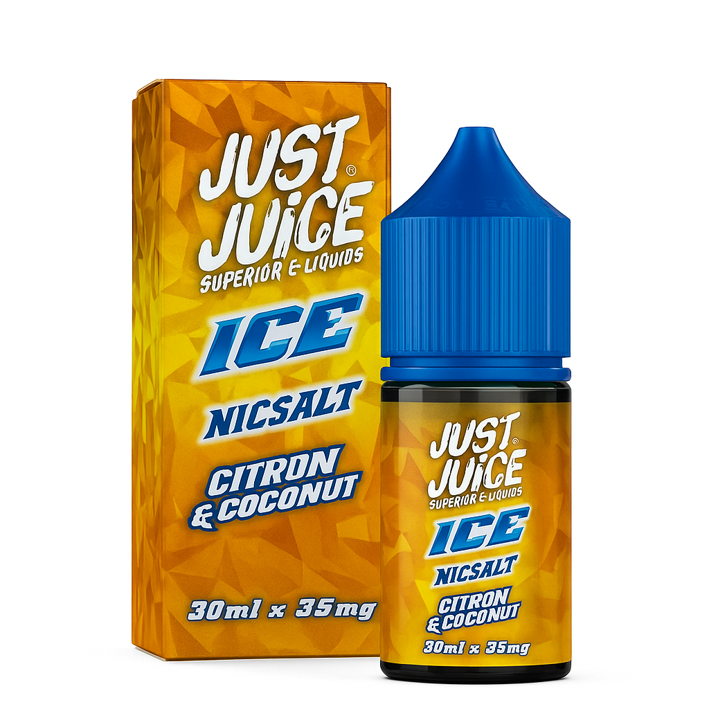 JUST JUICE SALT CITRON & COCONUT 30ML 35MG