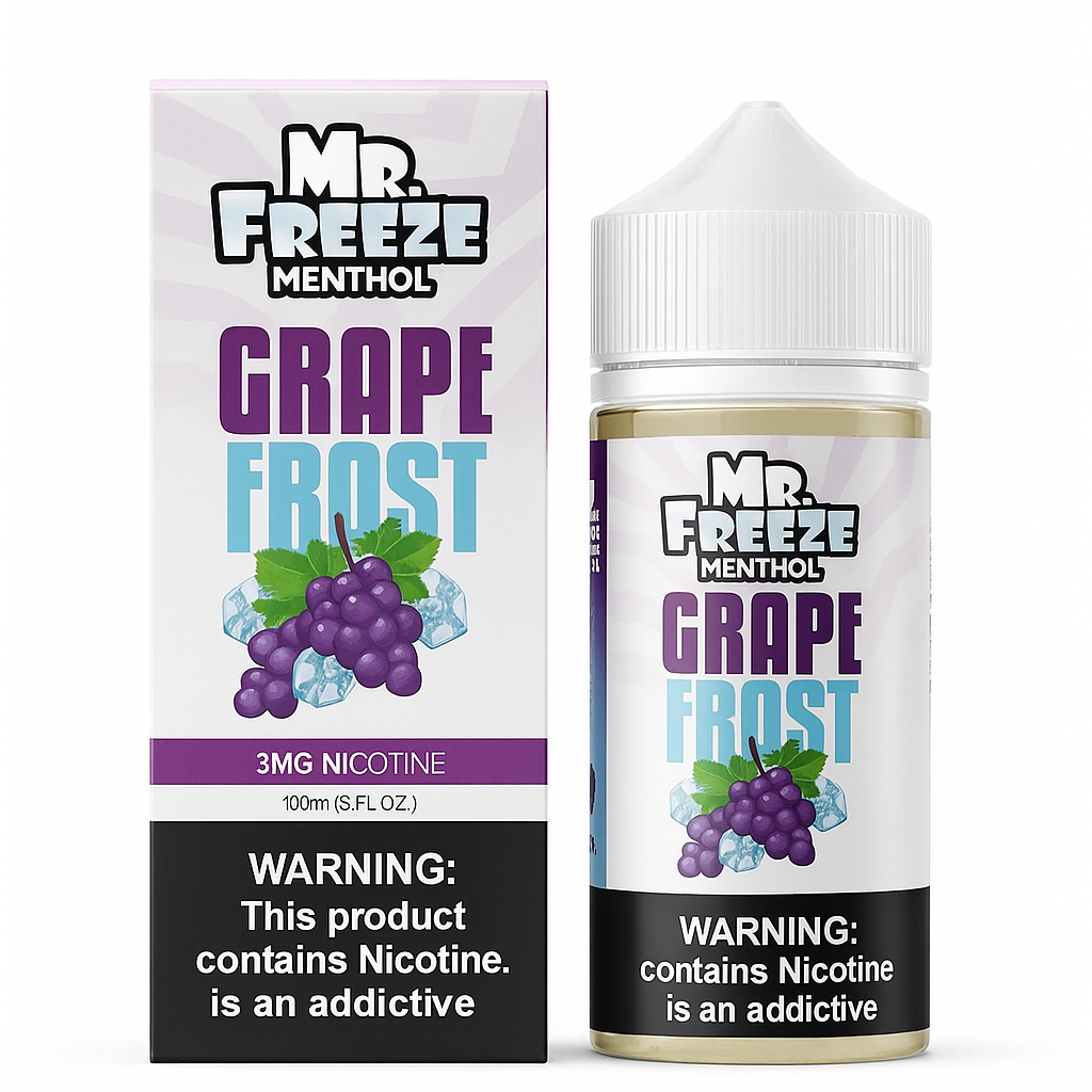 MR. FREEZE MENTHOL GRAPE FROST 100ML 3MG