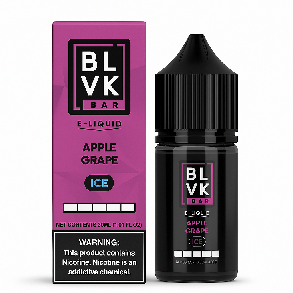 BLVK SALT BAR APPLE GRAPE ICE 30ML 50MG