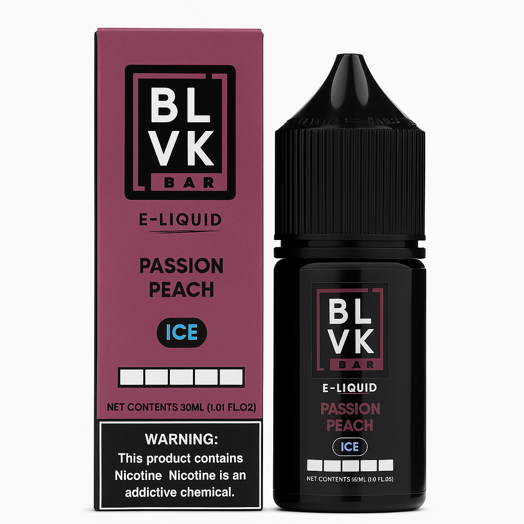 BLVK SALT BAR PASSION PEACH ICE 30ML 50MG