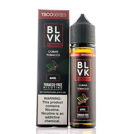 BLVK ORIGINAL CUBAN TOBACCO 60ML 3MG