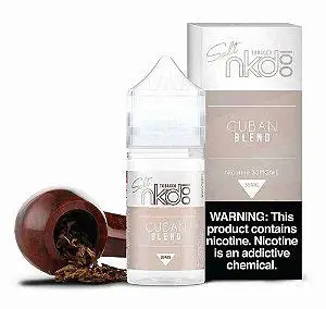 NAKED SALT CUBAN BLEND 30ML 50MG (TOBACCO)