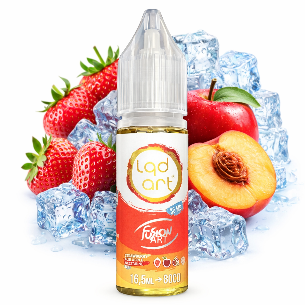 LQD ART SALT STRAWBERRY FUJI APPLE NECTARINE ICE 16,5ML 50MG