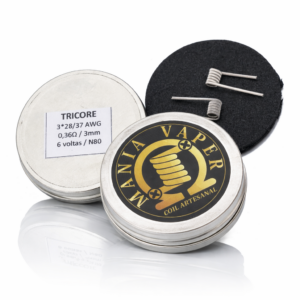COIL TRICORE N80 3MM 0.36Ω (PAR)