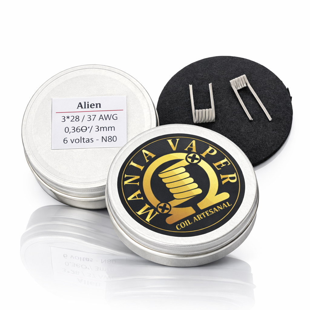 COIL ALIEN N80 3MM 0,36Ω (PAR)