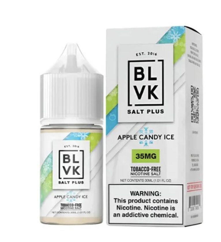 BLVK SALT PLUS APPLE CANDY ICE 30ML 35MG