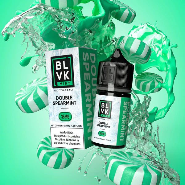 BLVK SALT MINT DOUBLE SPEARMINT 30ML 35MG